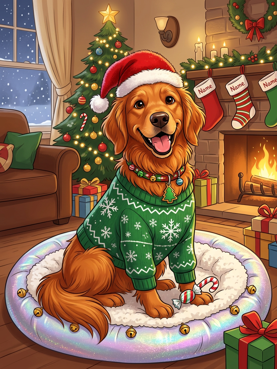 Penelope the ChristmasPalooza mascot